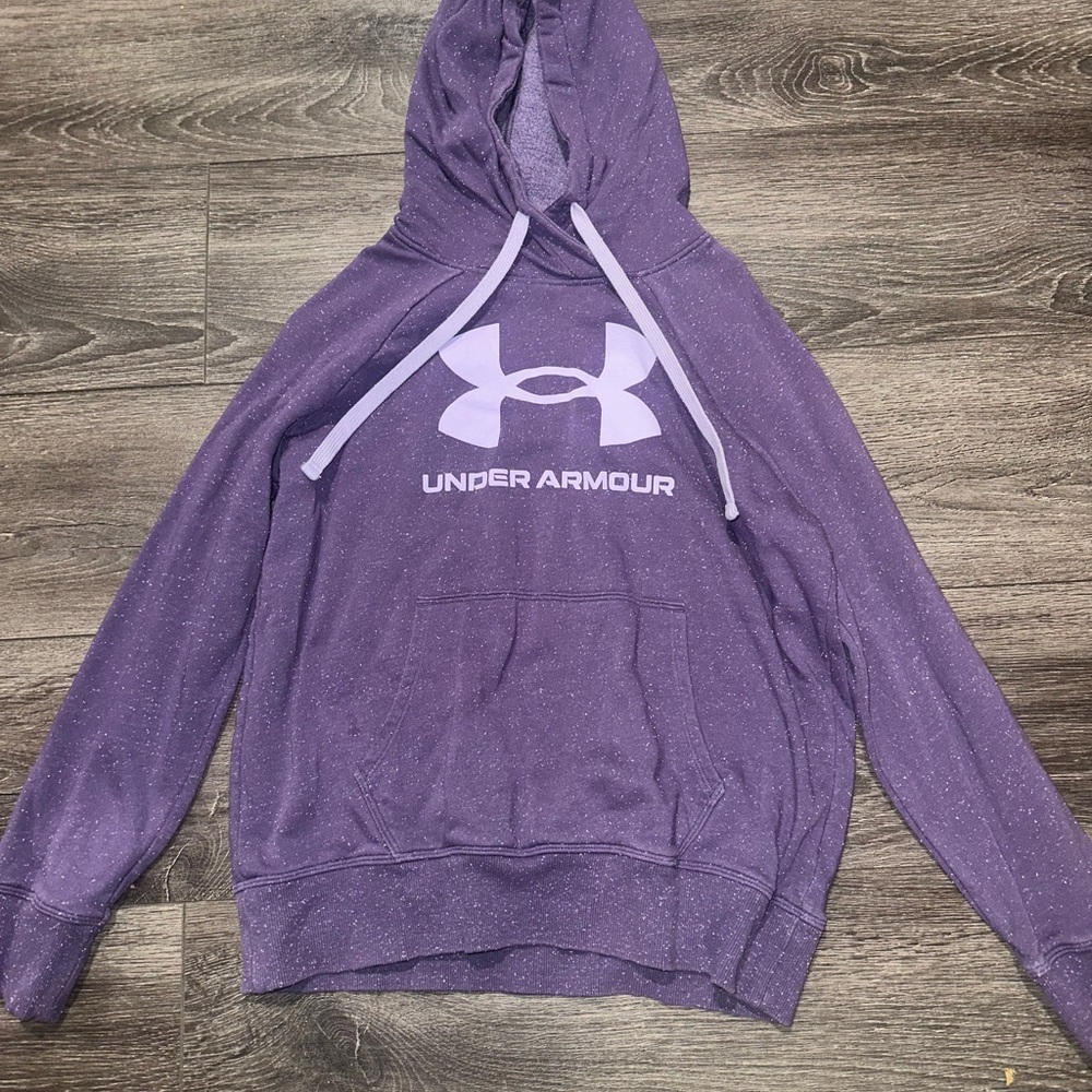 Under Armor Women's Purple Hoodie Sweater